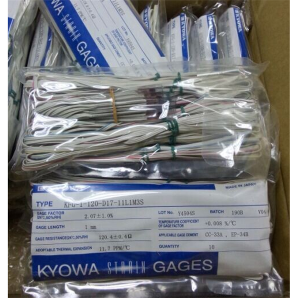 日本KYOWA共和配件耗材應變片KFGS-20-120-C1-16 L30C2R