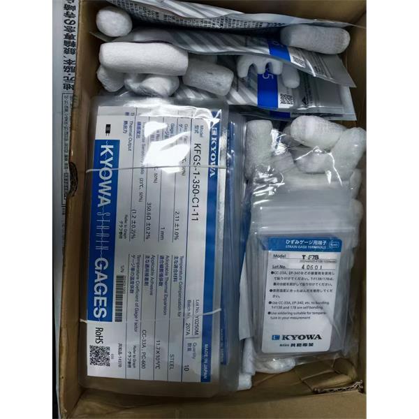 日本KYOWA配件耗材應變片KFGS-1-120-D9-16 L30C3R