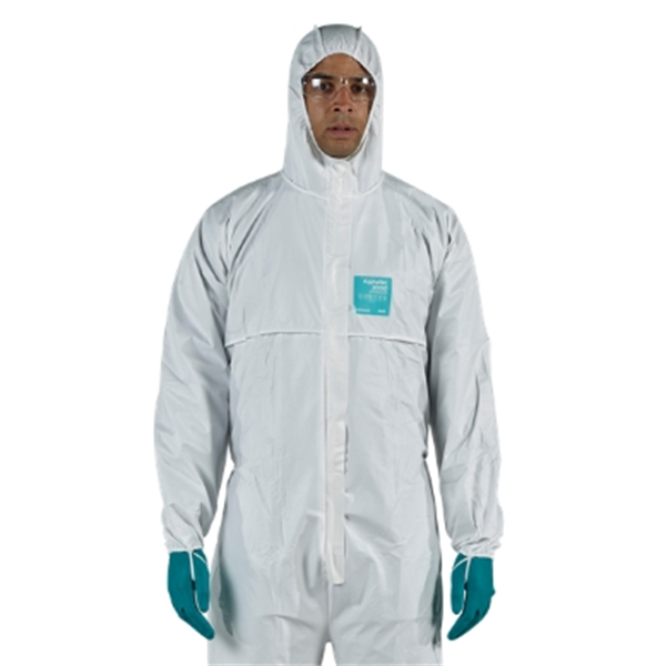 美國ANSELL安思爾BDFC-4XLBioClean? 1500頭罩式連體防護服（157型）WH15-S-BC-157-02-NS1