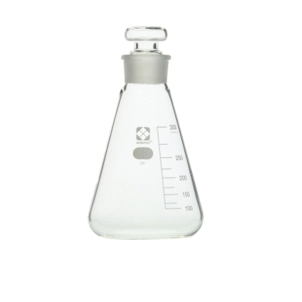 日本SIBATA柴田科學  普通滑動共塞式錐形瓶 010330-01000A