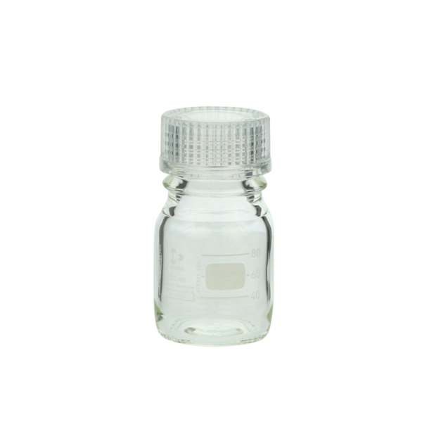 日本SIBATA柴田科學帶透明蓋的耐熱螺口瓶  017200-2503A