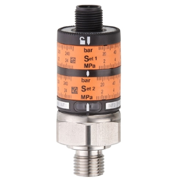 德國IFM易福門帶直觀開關點設定的壓力傳感器PK6732 PK-100-SFP14-HCPKG/US/ /W