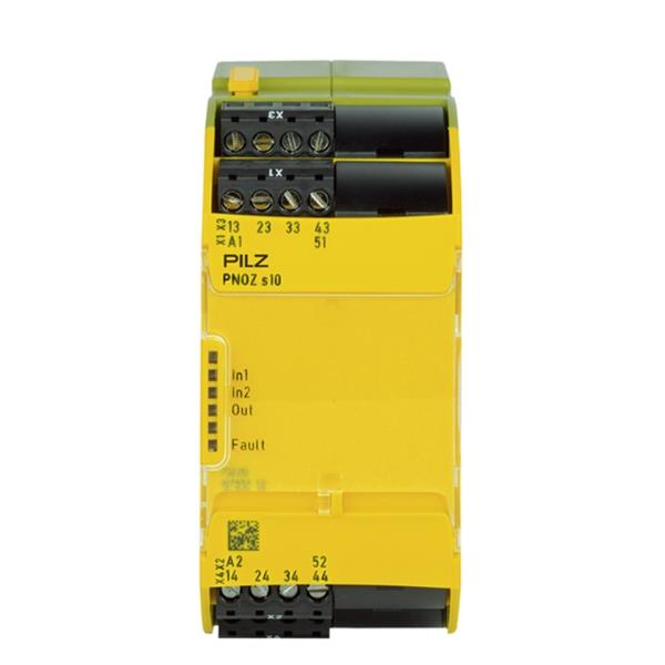 PILZ皮爾茲德國安全繼電器 PNOZ X10.11P C 24VDC 6n/o 4n/c 6LED